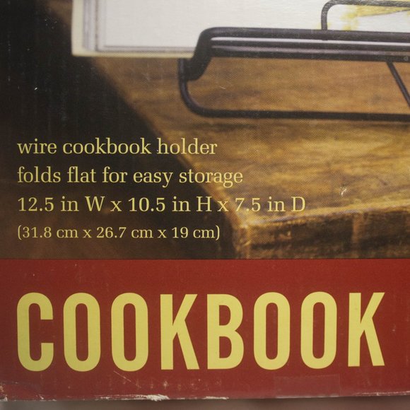 Wire Cookbook Holder by Bed Bath and Beyond New - Picture 2 of 7